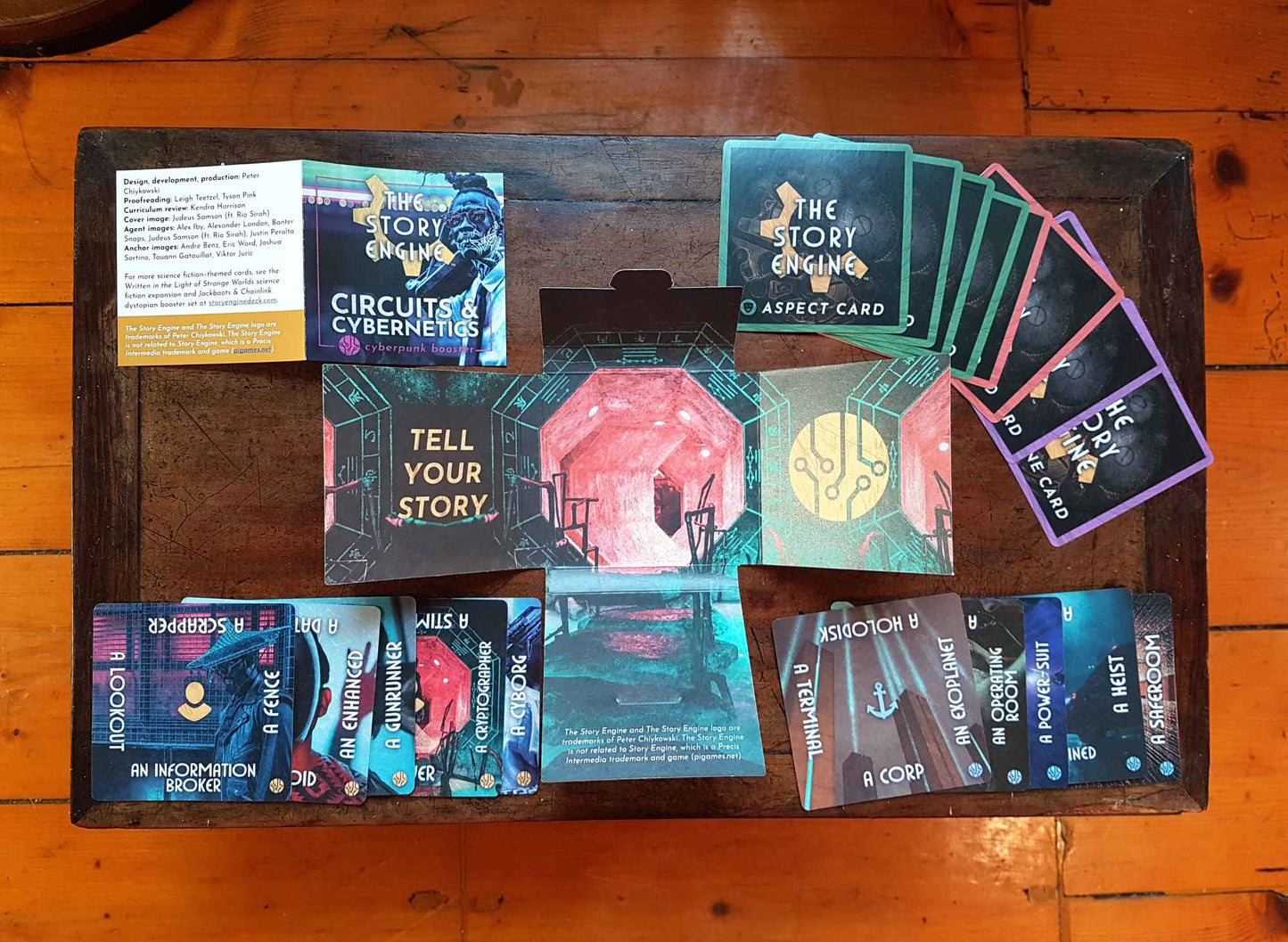 Cyberpunk Story Prompts Booster