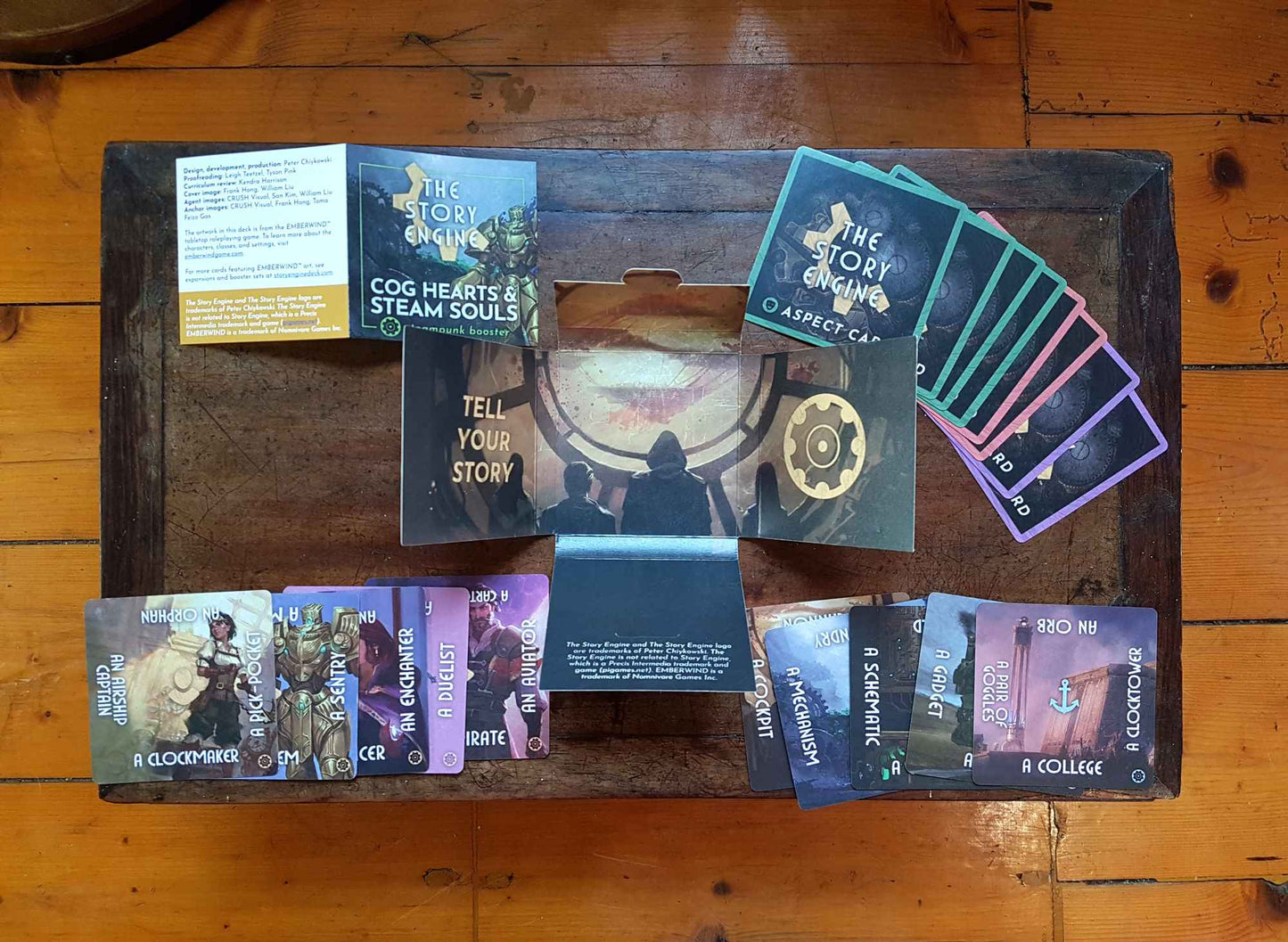 Steampunk Story Prompts Booster