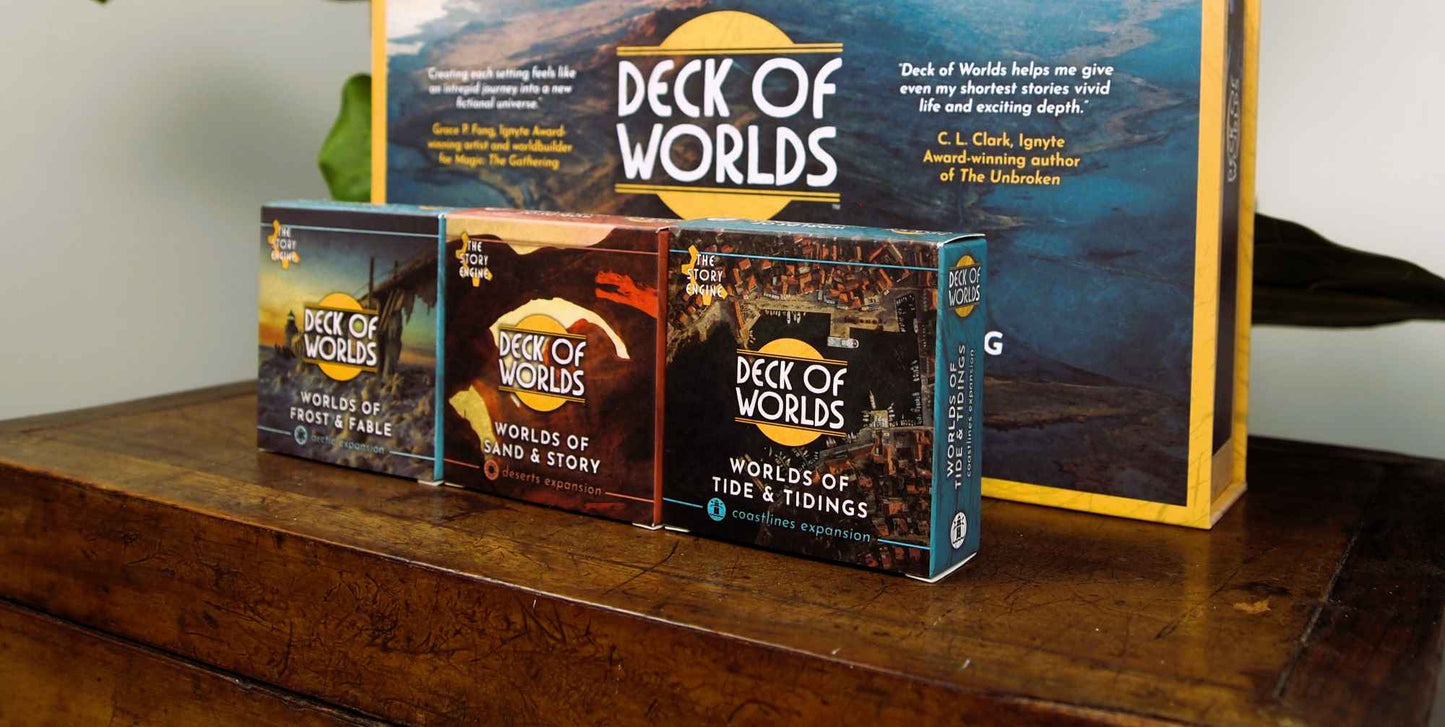 Deck of Worlds + Cartography Expansions Bundle