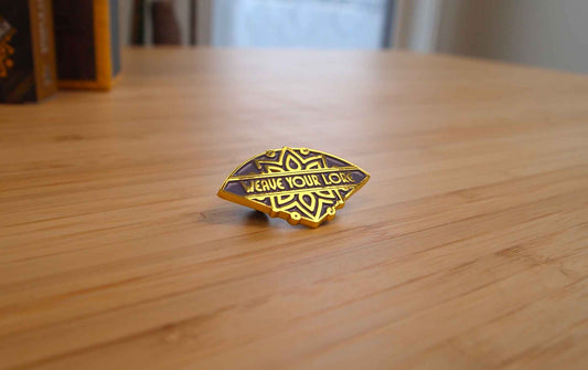 Weave Your Lore Pin