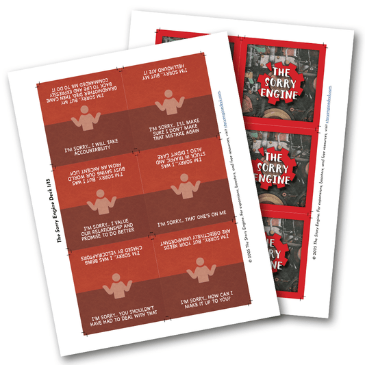 PDF The Sorry Engine Deck