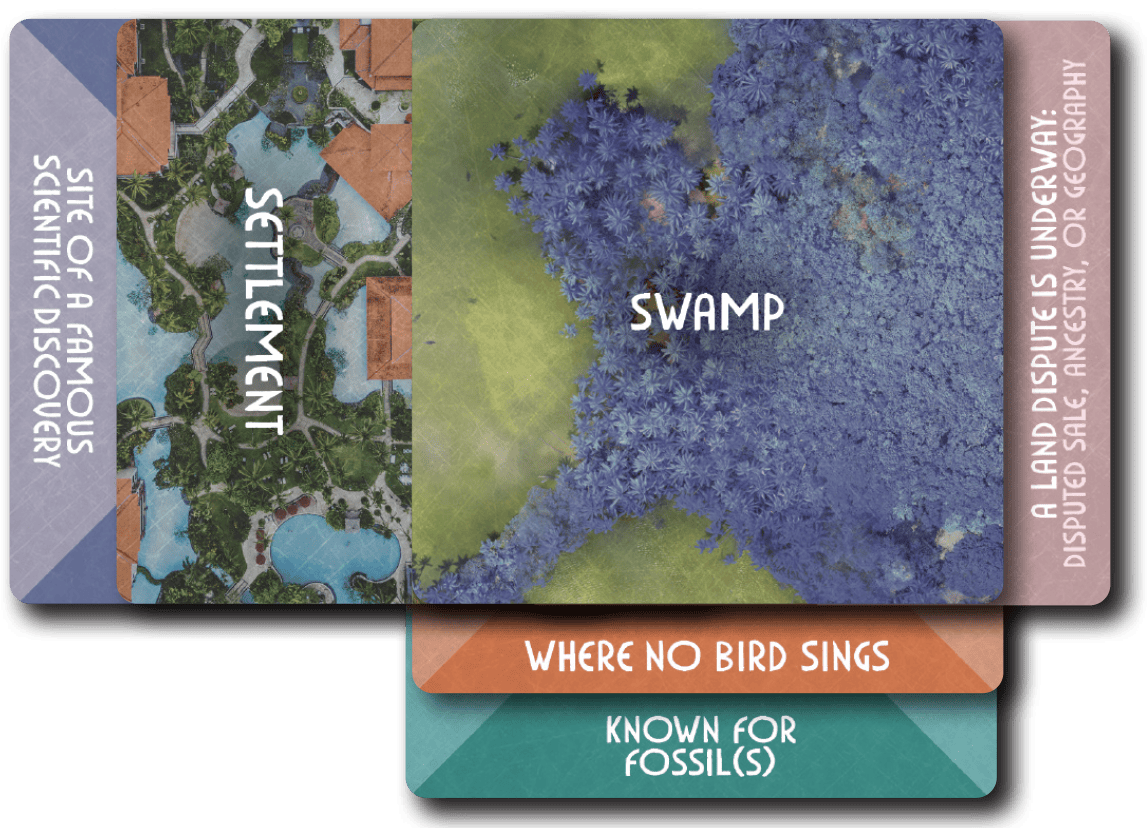 Deck of Worlds cards