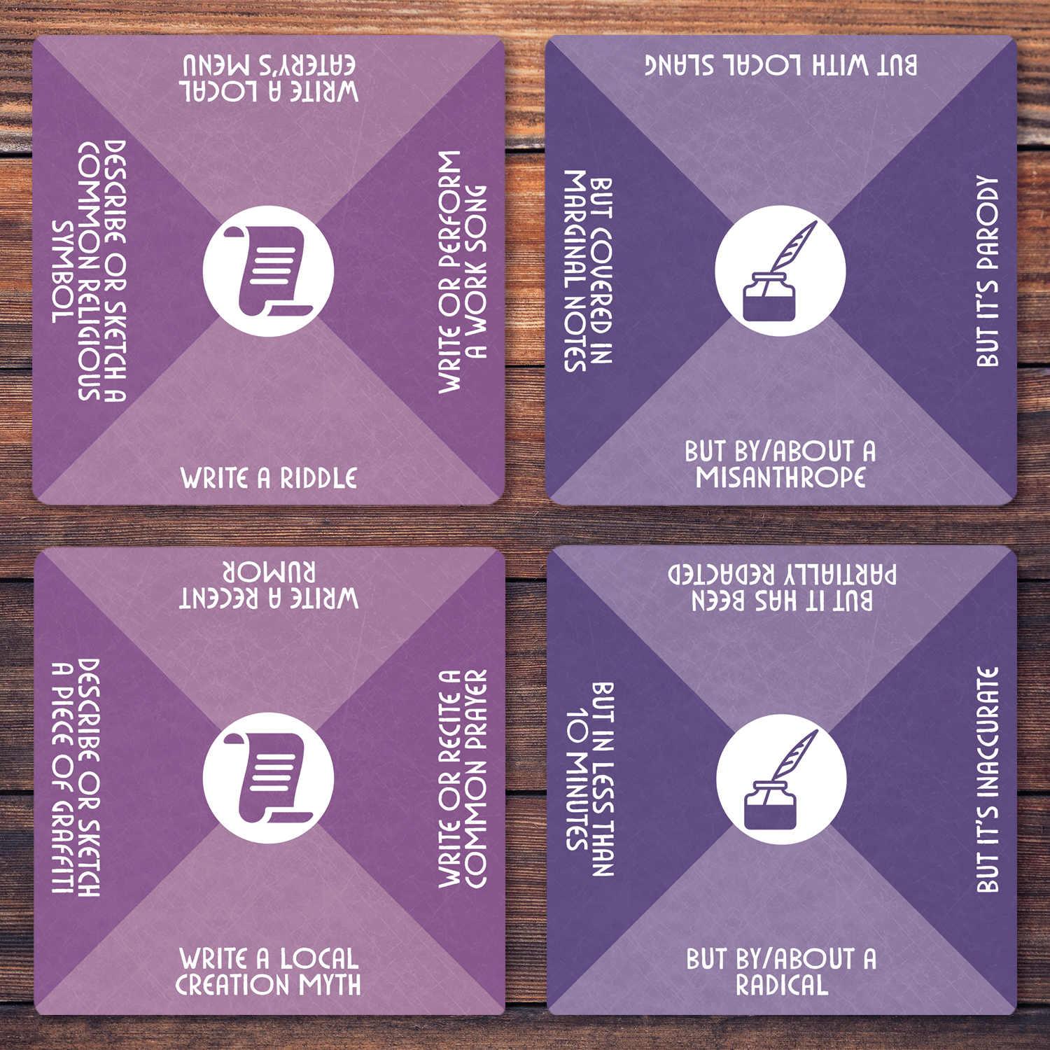 Complete Worldbuilding Expansion Set - The Story Engine Deck of Writing Prompts