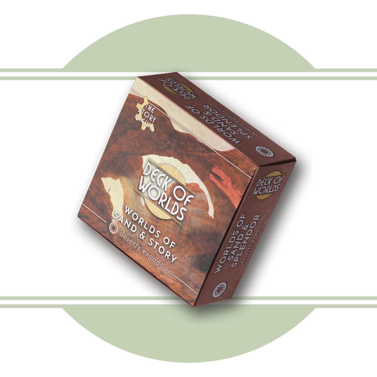Desert Worldbuilding Expansion - The Story Engine Deck of Writing Prompts