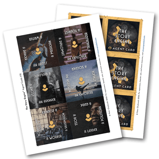PDF "Alpha & Omega" Bundle - The Story Engine Deck of Writing Prompts