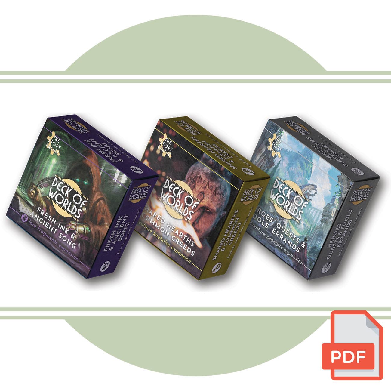 PDF Creative Worldbuilding Expansion Set