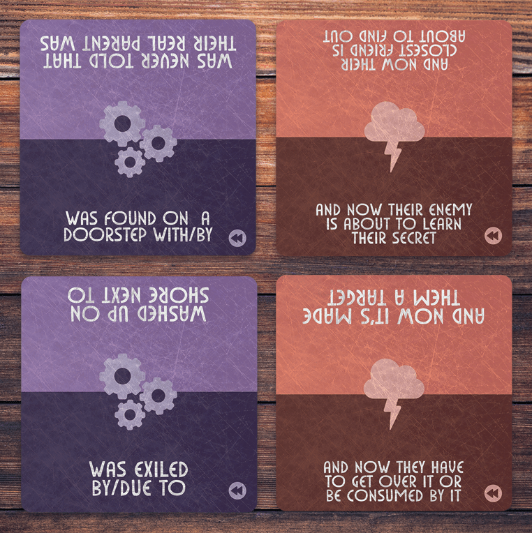 PDF "Curio" Story Expansion Set - The Story Engine Deck of Writing Prompts