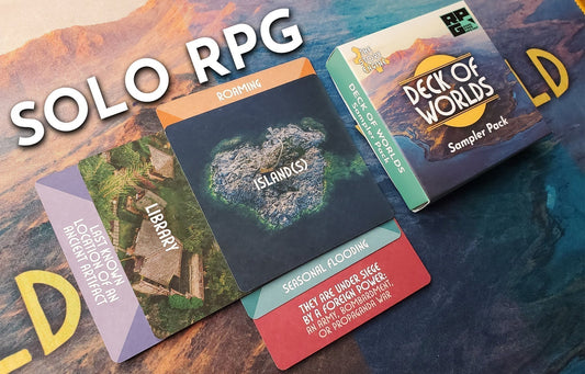 Worldbuild Your Own Solo RPG and Solo DnD Adventures