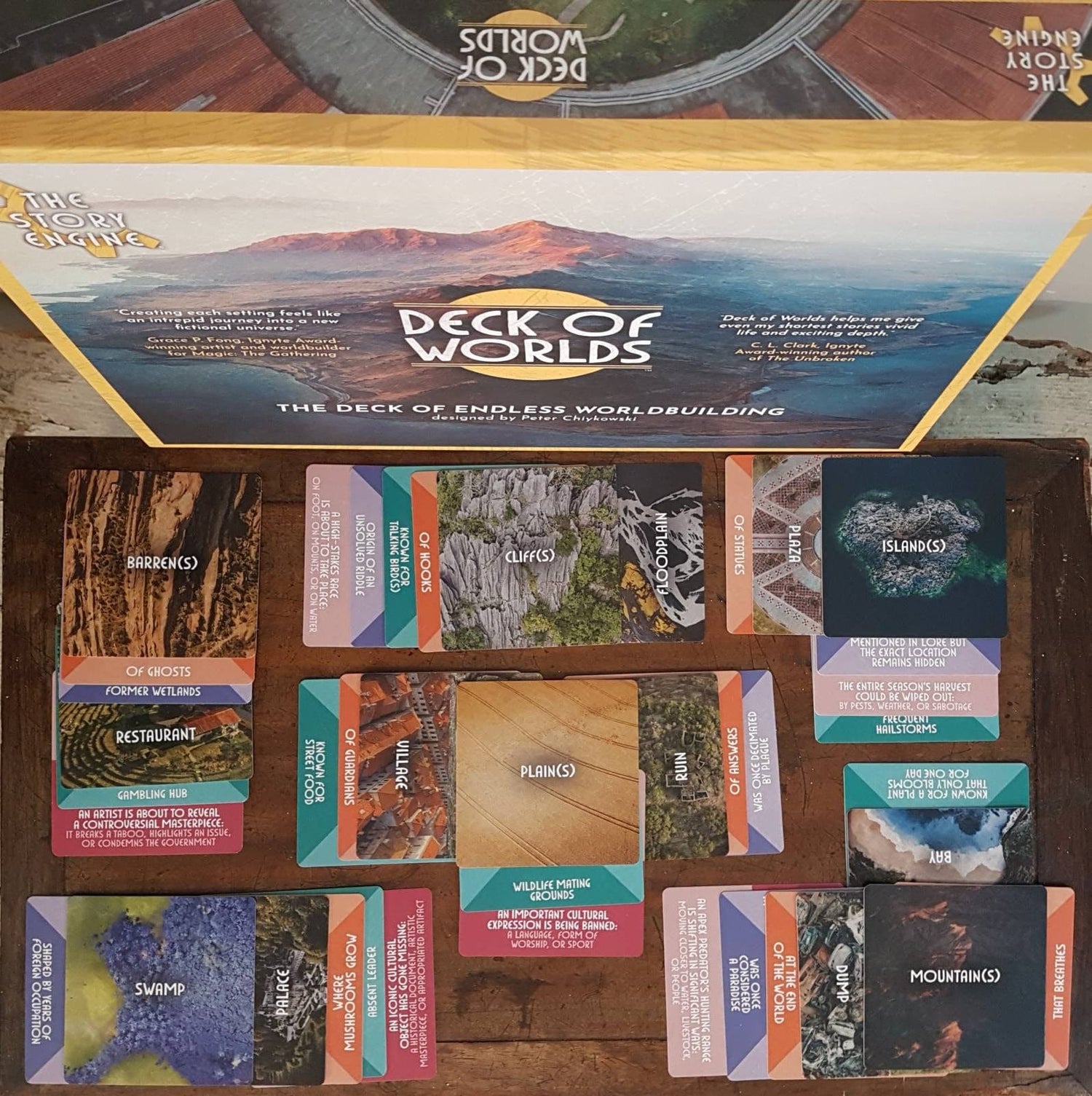 Worldbuilding Prompt Decks