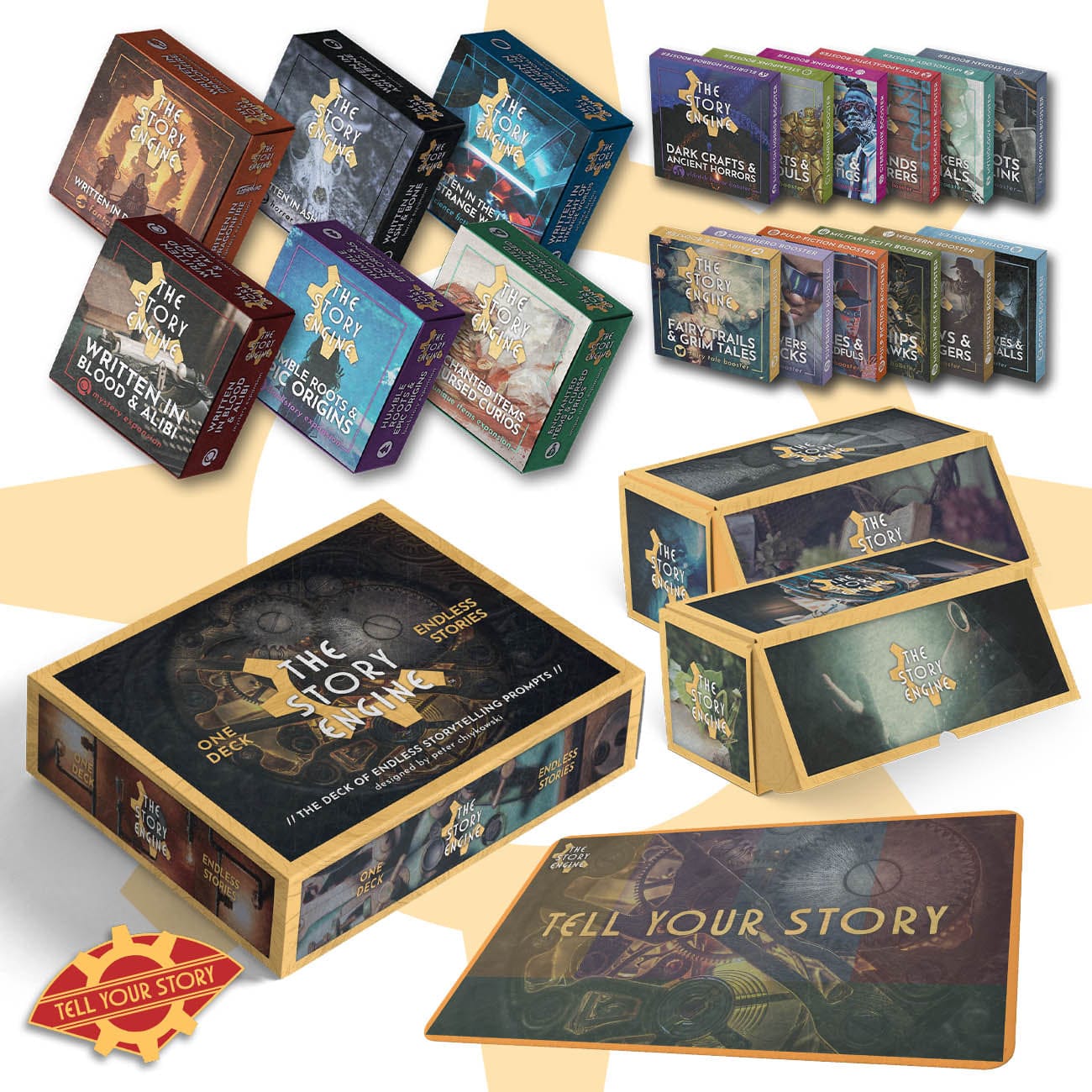 Story Engine The Story Engine: Decks of Prompting Story Cards