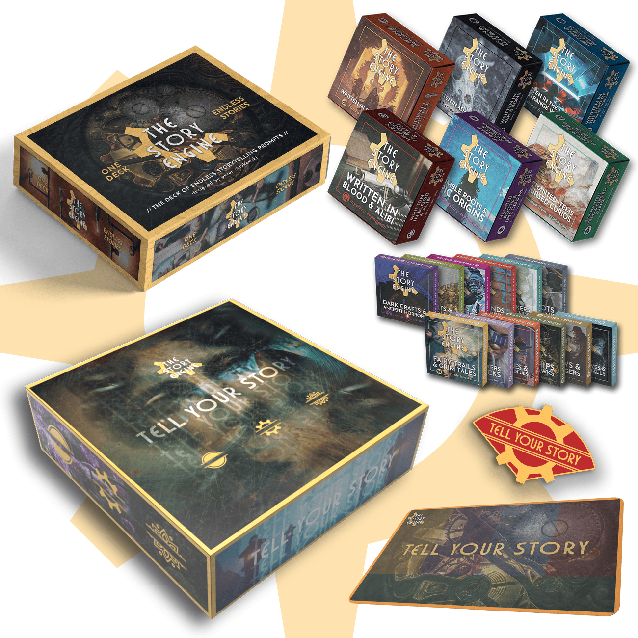 Story Engine The Story Engine: Decks of Prompting Story Cards
