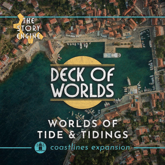 Cover art for Worlds of Tide & Tidings Coastlines Expansion