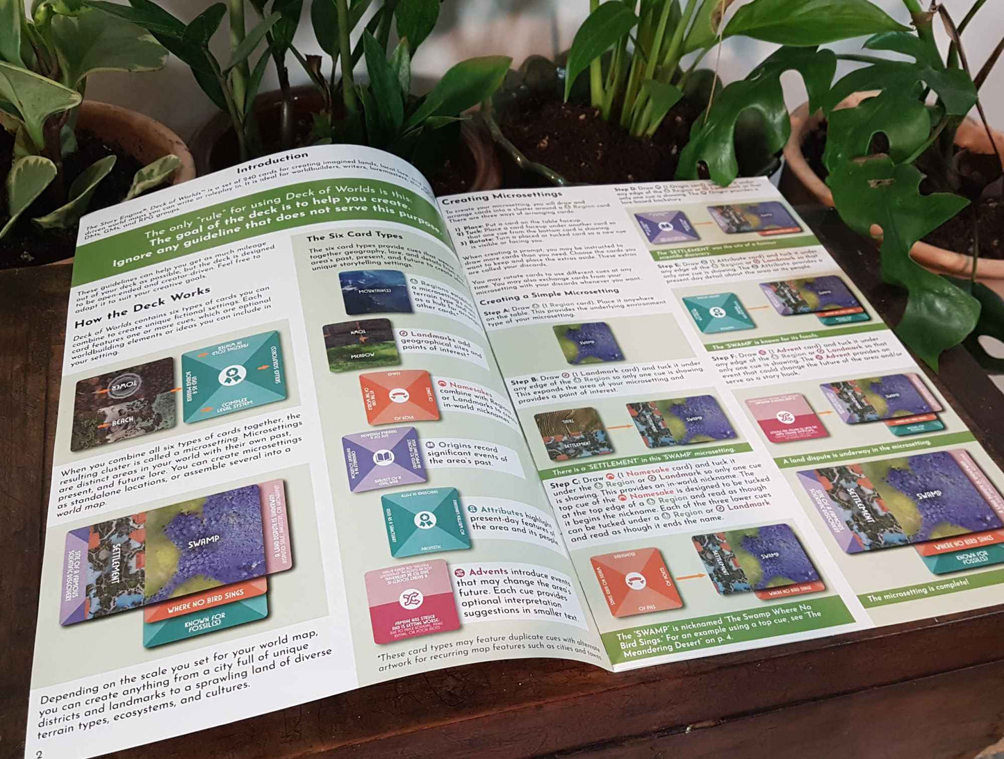 Deck of Worlds instructions