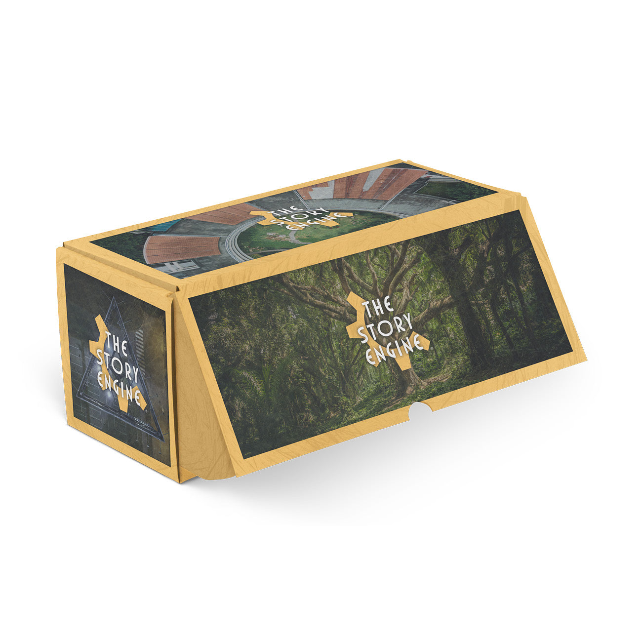 Folding Storage Box: Tree Design