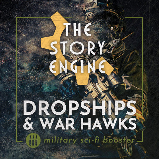 Cover image for the Dropships & Warhawks: Military Sci-Fi Booster