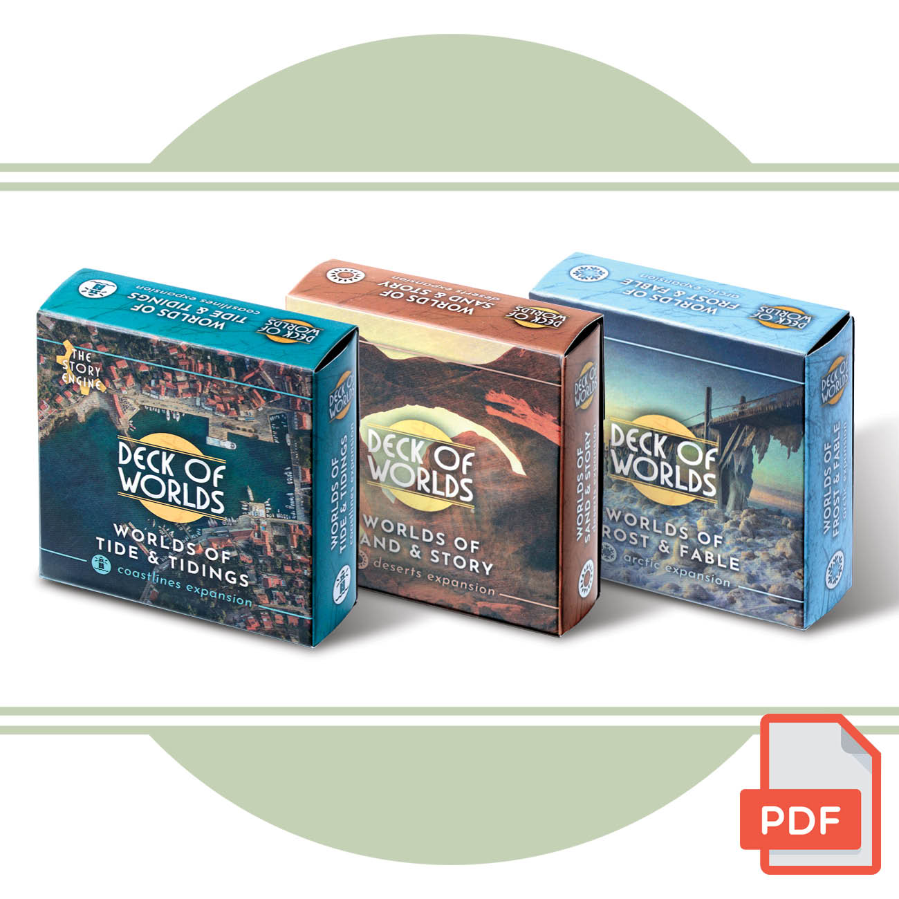 PDF Cartography Worldbuilding Expansion Set