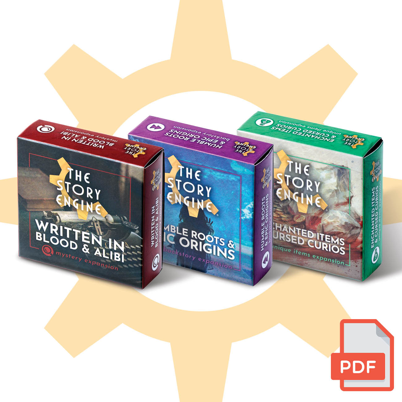 PDF "Curio" Story Expansion Set