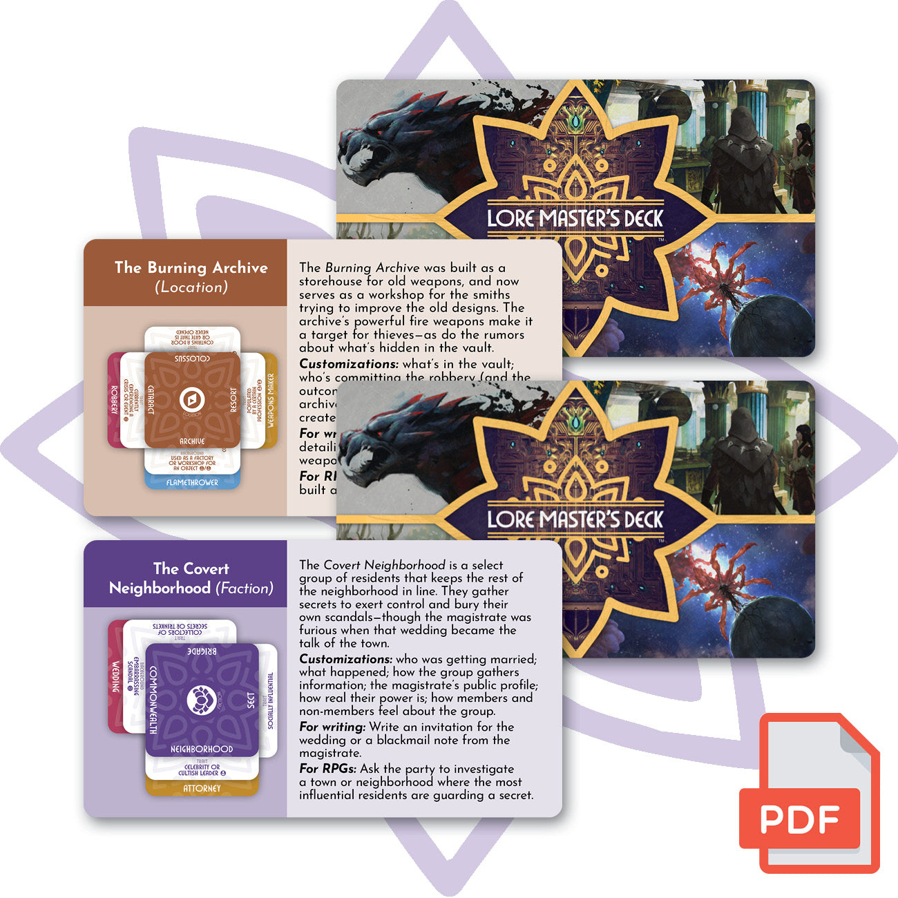 PDF Quickstart Lore Prompts