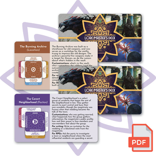 PDF Quickstart Lore Prompts