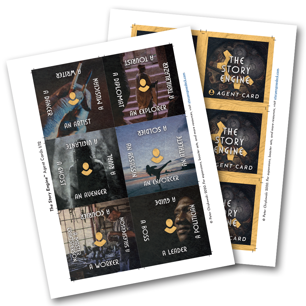 Story Engine The Story Engine Deck Tutorial: How to Create Writing & Story Prompts