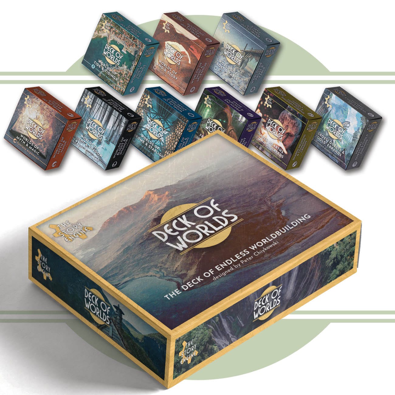 "All-Worlds" Bundle - The Story Engine Deck of Writing Prompts