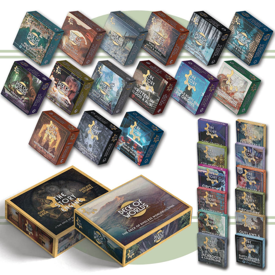 The Story Engine: Decks of Story Prompts for Dungeon Masters & Writers ...