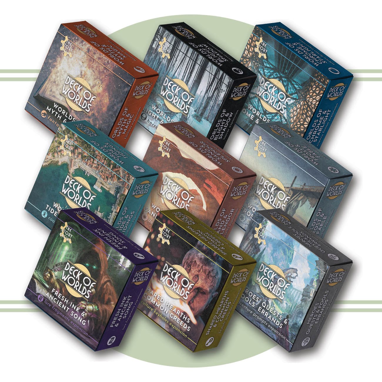 Genre Worldbuilding Expansion Set – The Story Engine Deck