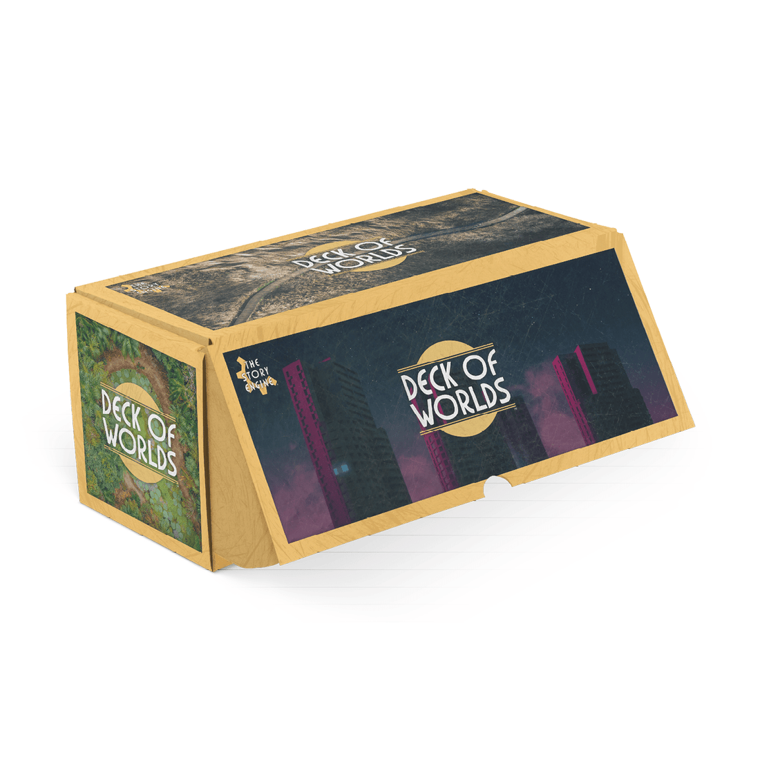 Folding Storage Box Tower Design The Story Engine Deck