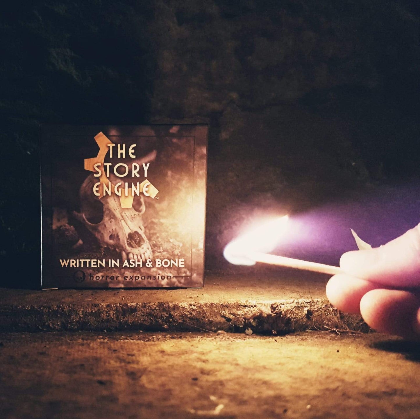 Horror Expansion: Written in Ash & Bone - The Story Engine Deck of Writing Prompts