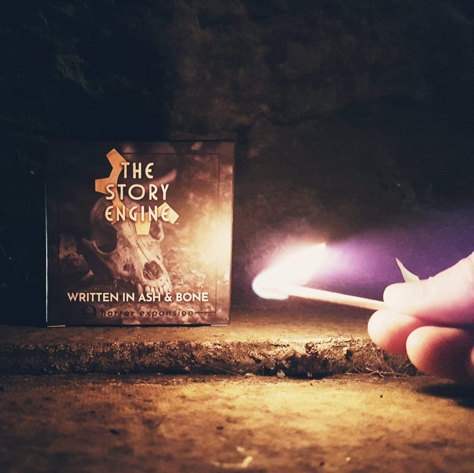 Horror Expansion: Written in Ash & Bone - The Story Engine Deck of Writing Prompts